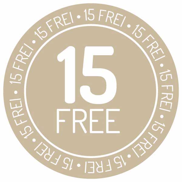 Was bedeutet 15 Free Nagellack?