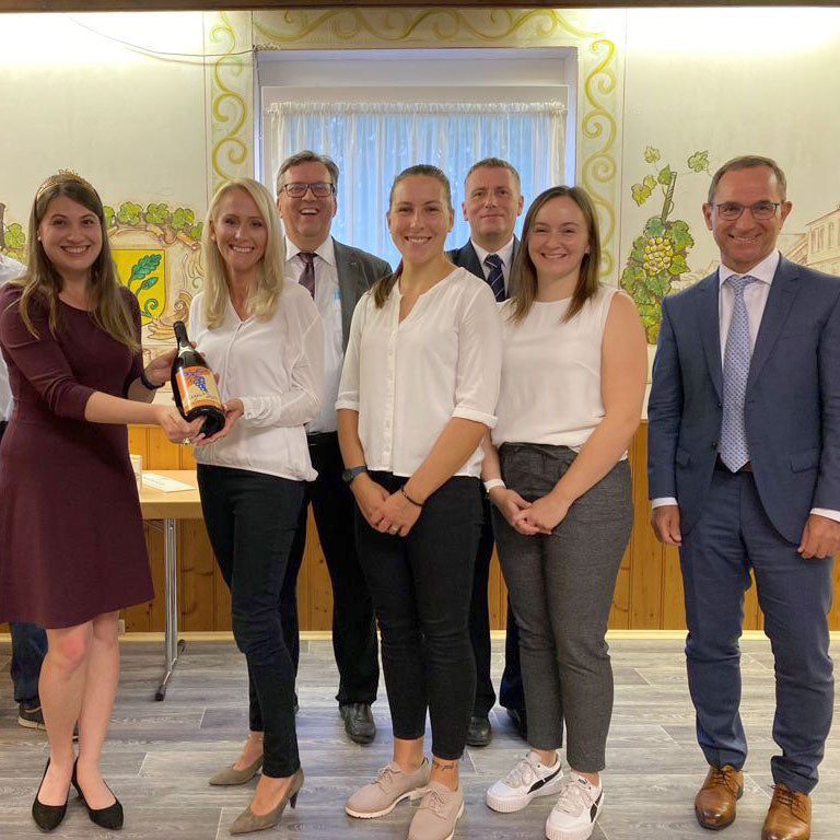 Was eine Ehre! Weinpatin für den Rhein-Pfalz-Wingert